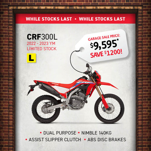 2022 - 2023 Honda CRF300 L