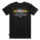 No Fear Flames T Shirt - Black