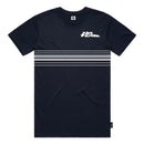 No Fear Stripe T-Shirt Black