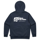 No Fear Navy Skull Hoodie