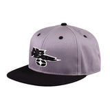 No Fear Hat Snapback Grey - One Size