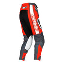 No Fear Elektron Strike MX Pants Fluoro red/Charcoal/white