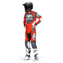 No Fear Elektron Strike MX Pants Fluoro red/Charcoal/white