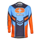 No Fear Youth Elektron Icon MX Jersey Blue/Orange