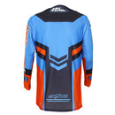 No Fear Youth Elektron Icon MX Jersey Blue/Orange