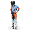 No Fear Youth Elektron Icon MX Jersey Blue/Orange