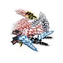 No Fear Logo MX Sticker Pack