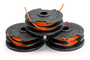 Husqvarna Trimmer Head Pre Wound Spools (3 Pack) Fits 110iL & Aspire Trimmer