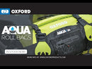 Oxford Roll Bag Aqua T50 - Black / Grey
