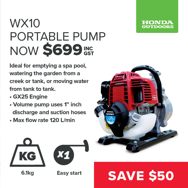 Honda WX10 1" Water Pump