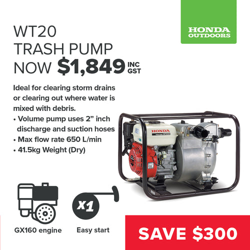 Honda WT20 2" Trash Pump