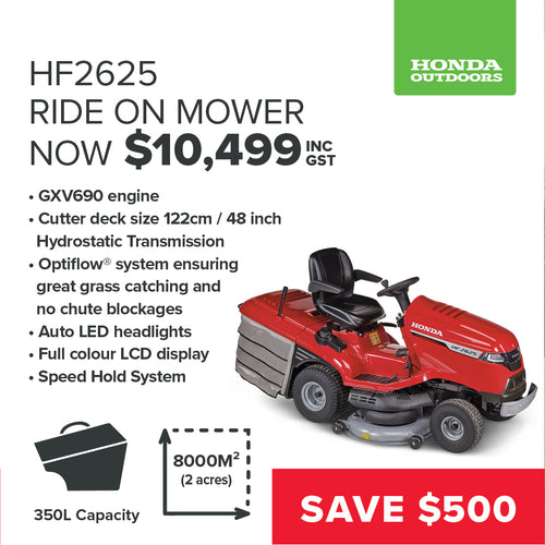 Honda HF2625 Ride-on Mower