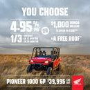 Honda Pioneer 1000-6 Deluxe Crew