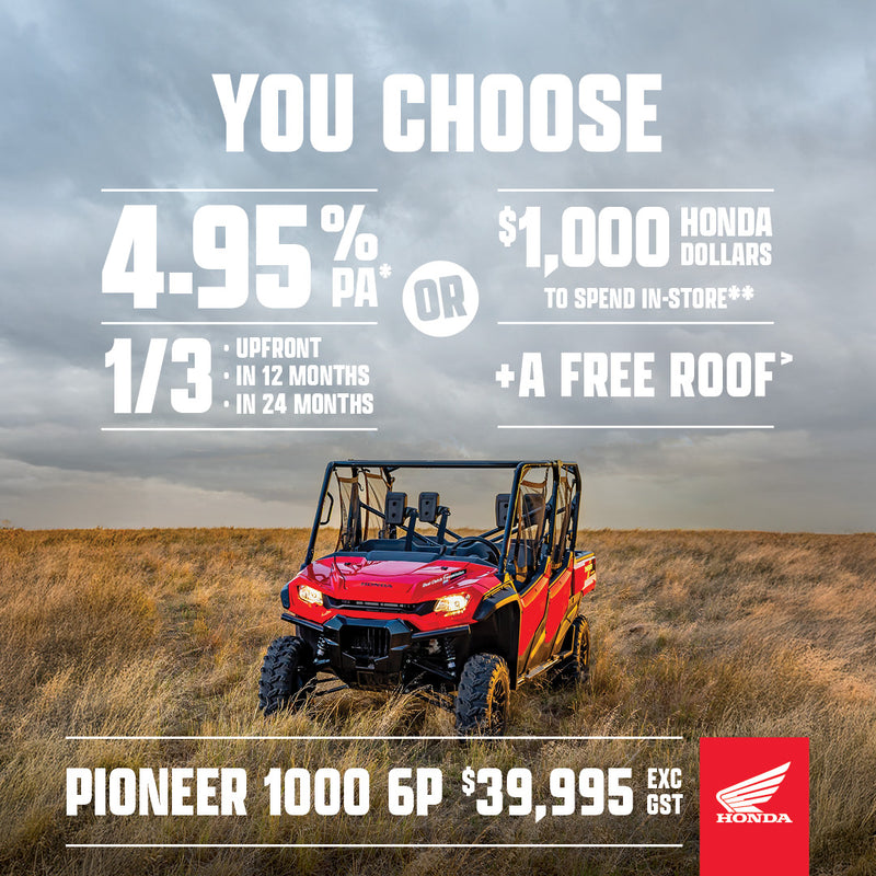 Honda Pioneer 1000-6 Deluxe Crew