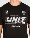 Unit T-shirt Mens Province - Black
