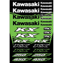 FX22-68130 FX Kawasaki KX OEM Replica Sticker Kit