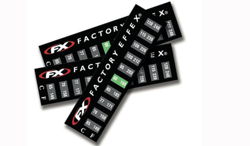 3 Pack of Factory FX Temperature Stickers