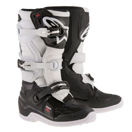 Alpinestars Tech-7S MX Boots Black/White
