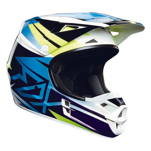 Fox V1 Costa Helmet Visor Blue