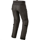 The Alpinestars Stella Andes v3 Drystar Pants by Crown Kiwi Enterprises Limited are designed for adventurous riders, featuring multiple pockets and reinforced knee areas. With adjustable waist straps and abrasion resistance, these black women's riding pants provide a durable design that ensures both style and functionality on the road.