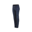 Alpinestars Daisy V2 Denim Rinse Blue women's jeans by ALPINESTARS, shown on a white background. These jeans showcase a classic five-pocket design, straight leg cut, visible stitching, and Kevlar reinforcements for enhanced durability.