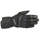 The Alpinestars Jet Road V2 by Crown Kiwi Enterprises Limited offers CE-certified reinforced knuckle protection, a fabric adjustment strap, subtle branding, stitching details, and Gore-Tex® lining for ultimate weather resistance. Ideal for heavy-duty use in black and dark grey.