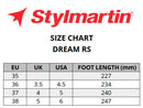 Stylmartin-Dream-size-chart