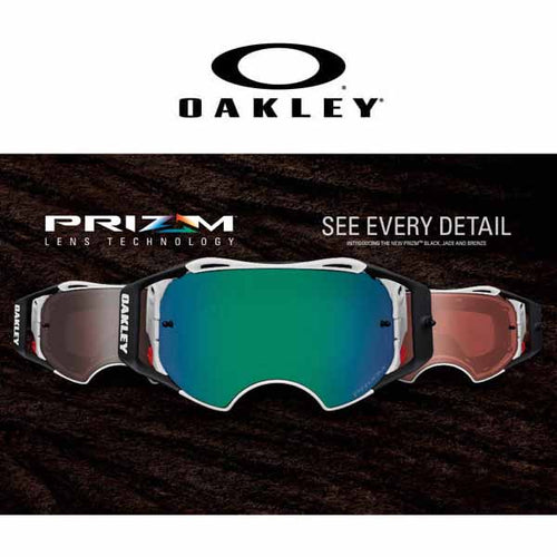 Introducing the Oakley Prizm lenses - see every detail with the Prizm Black Iridium, Jade Iridium and Bronze Prizm lenses