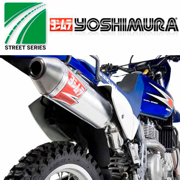 Yoshimura RS-2 Slip On for 1996-2017 Suzuki DR650 - stainless/aluminium - includes a removable USFS approved Spark Arrested insert