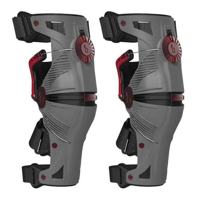 MOBIUS-X8 Knee Brace Grey/Crimson