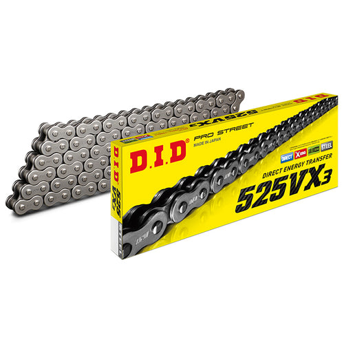 DID Chain 520/525/530 VX3 Steel