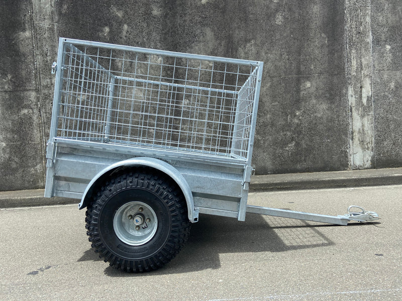 Custom Built Caged ATV Trailer