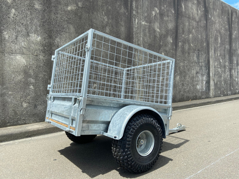 Custom Built Caged ATV Trailer