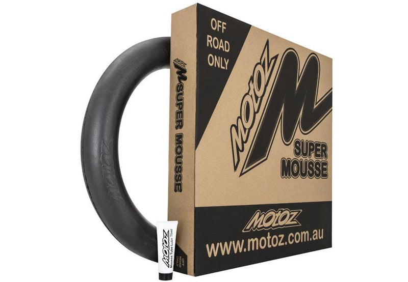 MOTOZ SUPER MOUSSE REPLACES INNER TUBE TO PREVENT PUNCTURES 110/100-18