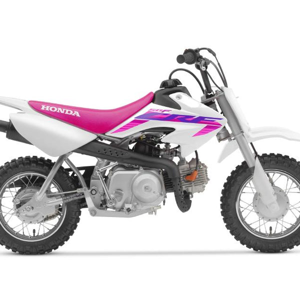 Honda CRF50F Pink/White – City Honda Manawatu